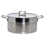 قابلمه استیل درب فلت 28 یونیک کد UN-9908