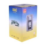 سطل برنج پیمانه دار استیل مشکی درب فلزی بهازکالا کد 16001070 - Image 10