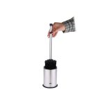 ست سطل زباله و فرچه کوتاه 3 لیتر استیل بهازکالا کد 16154063 - Image 11