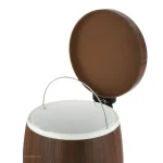 سطل زباله پدالی 14 لیتری خمره ای سایلنت طرح ونگه بهازکالا کد 16626053 - Image 2