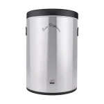 سطل برنج بدون پیمانه استیل مشکی درب فلزی بهازکالا کد 16003070 - Image 2