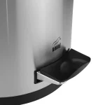 سطل زباله پدالی 14 لیتری سایلنت استیل بهازکالا کد 16176063 - Image 3