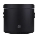 سطل قند مشکی درب فلزی بهازکالا کد 16002072 - Image 2