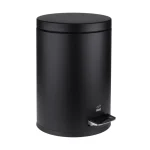 سطل زباله پدالی 14 لیتری سایلنت مشکی درب فلزی بهازکالا کد 16176072 - Image 2