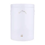 سطل برنج بدون پیمانه سفید درب فلزی بهازکالا کد 16003089 - Image 2