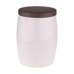 سطل برنج بدون پیمانه خمره ای کرم درب ونگه بهازکالا کد 16603183 - Image 3