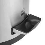 سطل زباله پدالی 14 لیتری سایلنت استیل مشکی بهازکالا کد 16176070 - Image 3