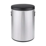سطل برنج بدون پیمانه استیل مشکی درب فلزی بهازکالا کد 16003070 - Image 4