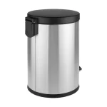 سطل زباله پدالی 14 لیتری سایلنت استیل مشکی بهازکالا کد 16176070 - Image 4