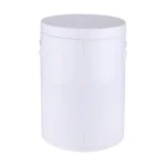 سطل برنج بدون پیمانه سفید درب فلزی بهازکالا کد 16003089 - Image 4