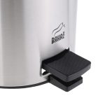 ست سطل زباله و فرچه کوتاه 3 لیتر استیل بهازکالا کد 16154063 - Image 4
