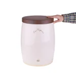 سطل برنج بدون پیمانه خمره ای کرم درب ونگه بهازکالا کد 16603183 - Image 5