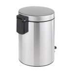 ست سطل زباله و فرچه کوتاه 3 لیتر استیل بهازکالا کد 16154063 - Image 5