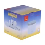 سطل شکر طرح نقره ای سمباده ای بهازکالا کد 16004100 - Image 6