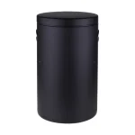 سطل برنج پیمانه دار مشکی درب فلزی بهازکالا کد 16001072 - Image 7