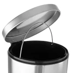 سطل زباله پدالی 14 لیتری سایلنت استیل بهازکالا کد 16176063 - Image 6