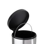 سطل زباله پدالی 14 لیتری سایلنت استیل مشکی بهازکالا کد 16176070 - Image 7
