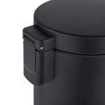 ست سطل زباله و فرچه کوتاه 3 لیتر مشکی درب فلزی بهازکالا کد 16154072 - Image 7