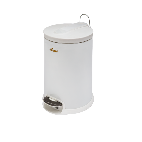 سطل زباله 16 لیتر سفید یونیک کد UN-4130