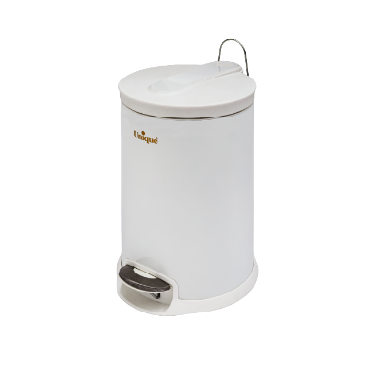 سطل زباله 16 لیتر سفید یونیک کد UN-4130