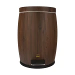 سطل زباله پدالی 14 لیتری خمره ای سایلنت طرح ونگه بهازکالا کد 16626053