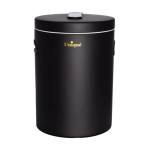 سطل برنج بدون پیمانه دار مشکی یونیک کد UN-4270
