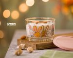 ظرف شیشه‌ ای دربدار 190 میلی لیتری چاپدار لیمون - Image 5
