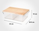 نظم‌ دهنده نشکن دربدار 5 لیتری درب چوبی لیمون - Image 4