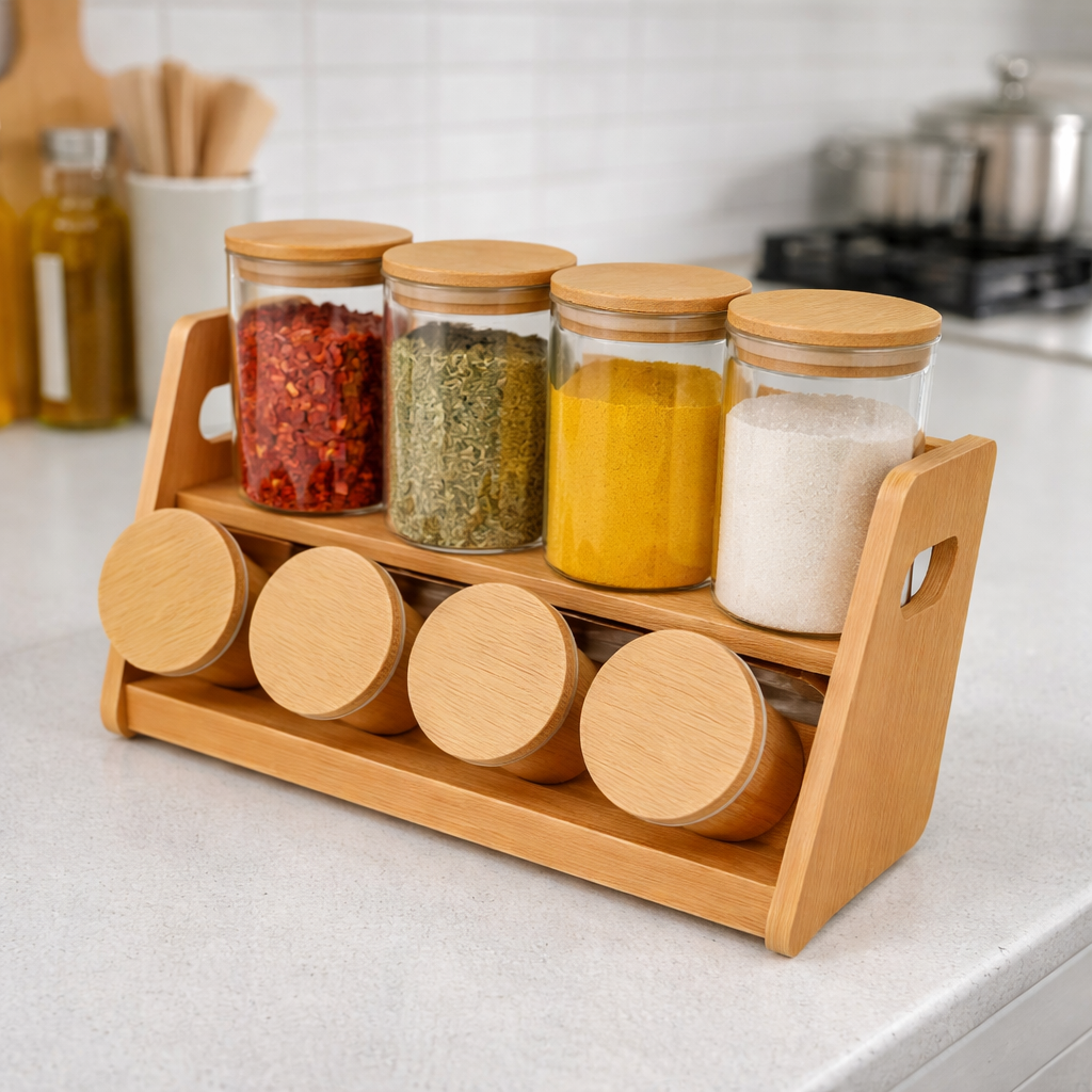ست جا ادویه ای 8 عددی مورب وارداتی ست جا ادویه ای 8 عددی مورب وارداتی - Image 1