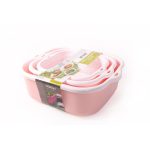 سرویس 8 پارچه آبکش و لگن نسیم لیمون