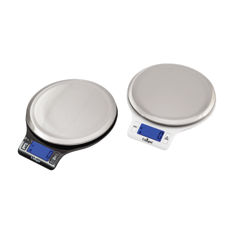 ترازوی آشپزخانه 5 کیلویی گرد یونیک کد UN-6514 ترازوی آشپزخانه 5 کیلویی گرد یونیک کد UN-6514
