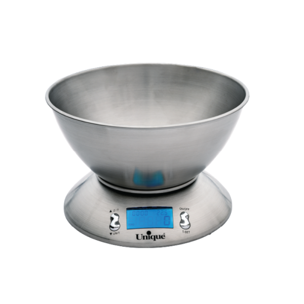 ترازوی آشپزخانه 5 کیلویی کاسه دار یونیک کد UN-6518
