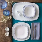 سرویس چینی زرین 27 پارچه غذاخوری کواترو ورونیکا درجه عالی - Image 5