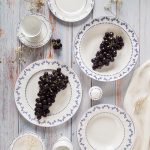 سرویس چینی زرین 29 پارچه نئوکلاسیک فرانسیس سرمه‌ای درجه عالی - Image 4