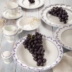 سرویس چینی زرین 29 پارچه نئوکلاسیک فرانسیس سرمه‌ای درجه عالی - Image 5