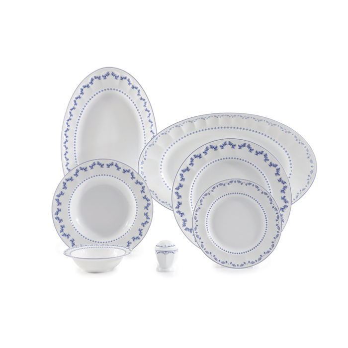 francis-29s سرویس چینی زرین 29 پارچه نئوکلاسیک فرانسیس سرمهای درجه عالی - Image 1