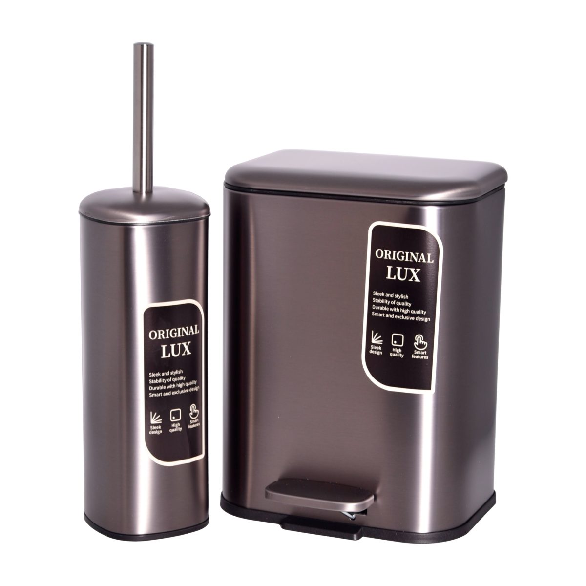 سطل و برس استیل 5 لیتر اورجینال کد M618 - Image 2