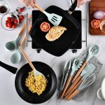 ست کفگیر ملاقه 12 پارچه کوچک سیلیکونی کیچن - Image 5