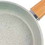 تابه طرح دسته چوبی ماربل وارداتی سایز 28 - Image 4