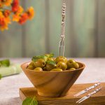 چنگال زیتون خوری لیمون