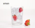 لیوان شیشه ای شیاردار 6 عددی لیمون - Image 2