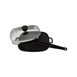 تابه گریل مربع بدون چوب سایز 28 یونیک کد UN-6031