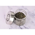 بانکه شیشه ای درب استیل 6 سانت یونیک کد UN-1730