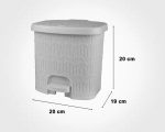 سطل 4 گوش بامبو کوچک 3 لیتری لیمون - Image 3