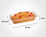 تابه شیشه ای مستطیل 1.7 لیتر لیمون - Image 4