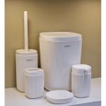 ست سرویس بهداشتی 5 پارچه مدل روما خطی کنتراست - Image 4