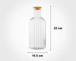 بطری 1.4 لیتر درب چوبی لیمون