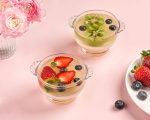 ست سوپ خوری 2عددی شیشه ای لیمون