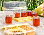 ست چای خوری 6نفره مسافرتی لیمون
