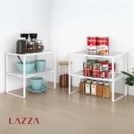 شلف فلزی 2طبقه چندحالته لازاهوم مدل 02